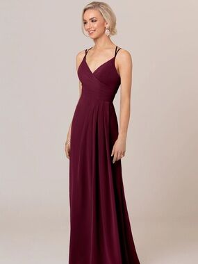 Sorella Vita Bridesmaid dress #9258 Burgandy